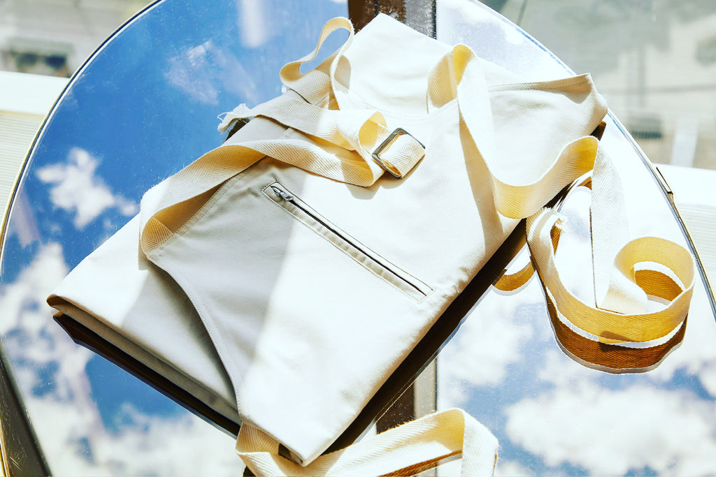 The Apron in Cream